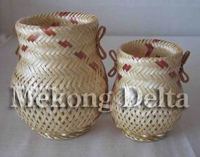 Flower Basket_Bamboo - Xuất Nhập Khẩu Mekong - Công Ty TNHH Xuất Nhập Khẩu Khu Vực Mekong